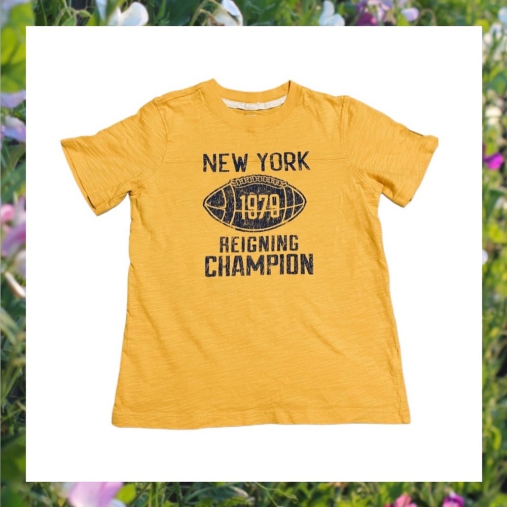 CARTERS Boy's T-Shirt - Reigning Champion. Size 7.